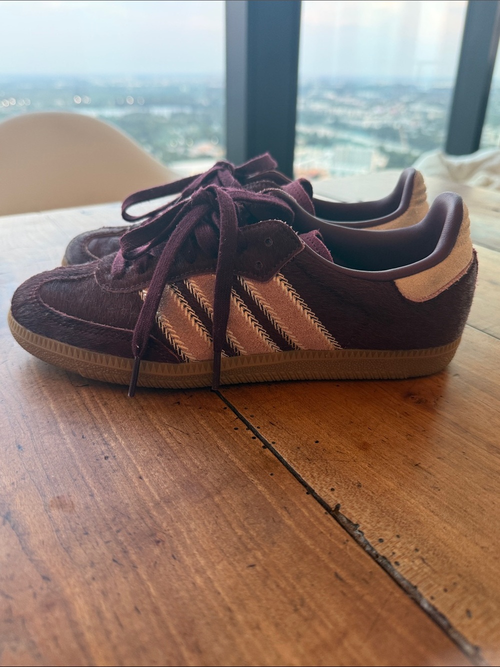 Adidas Sambas Pony Hair size 5.5 men’s / fits like a 6/6.5 women’s